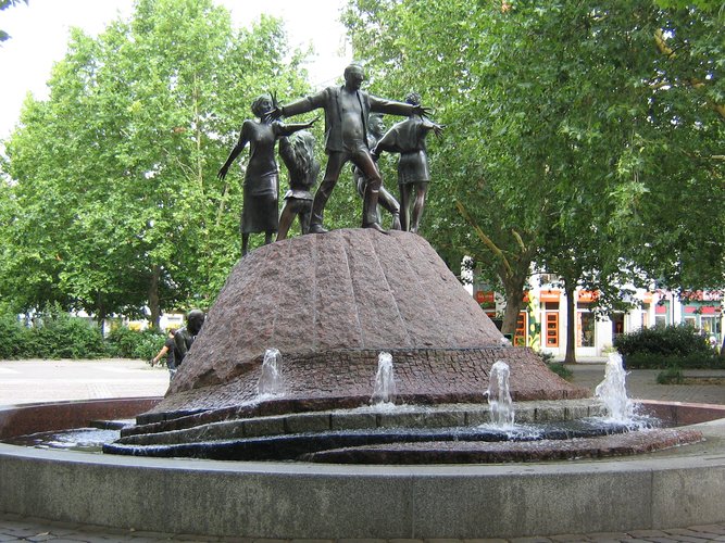 Brunnen auf dem Nettelbeckplatz