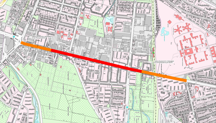 Karte Ollenhauerstraße