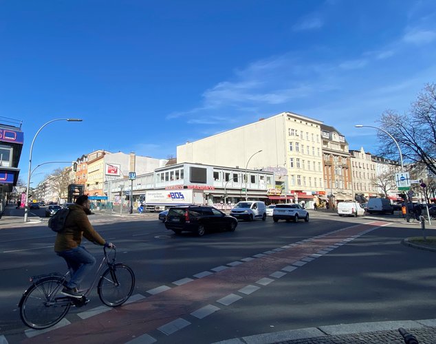 Die Kreuzung der Potsdamer Straße und der Kurfürstenstraße.