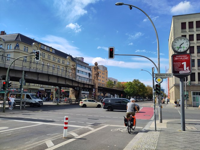 Foto U-Bahnviadukt Bülowstraße Ecke Potsdamer Straße