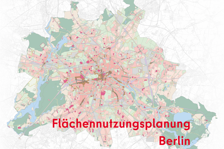 Flächennutzungsplan von Berlin