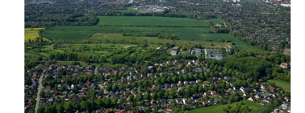Luftbild des Plangebiets