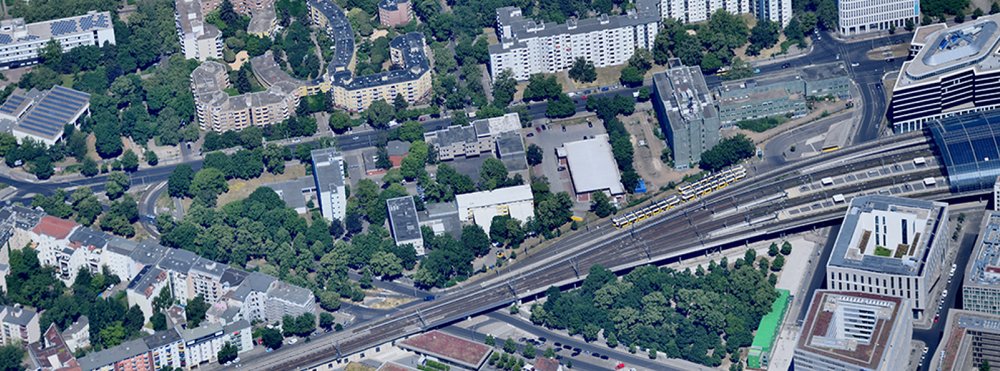 Luftbild des ULAP Quartiers