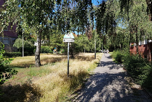 Bild von Rosengarten aktueller Zustand