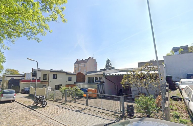 Foto aus dem Gebiet Haarlemer Str. mit 1-2 geschossiger, kleinteiliger Bebauung
