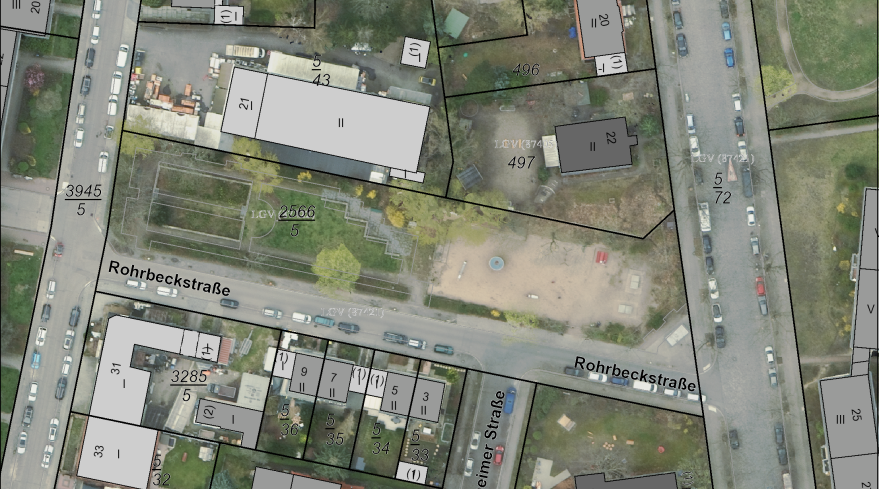 Luftbild Rohrbeckstraße 2