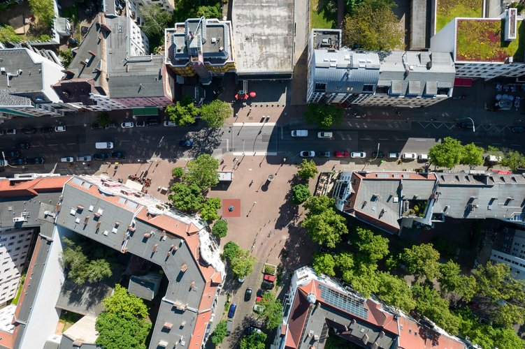 Draufsicht Metzer Platz