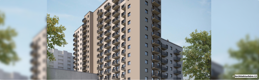 Foto von Wohn-Hochhaus