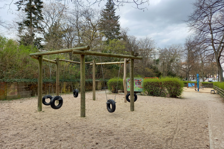 Bild vom alten Spielplatz an der Bornsdorfer Straße