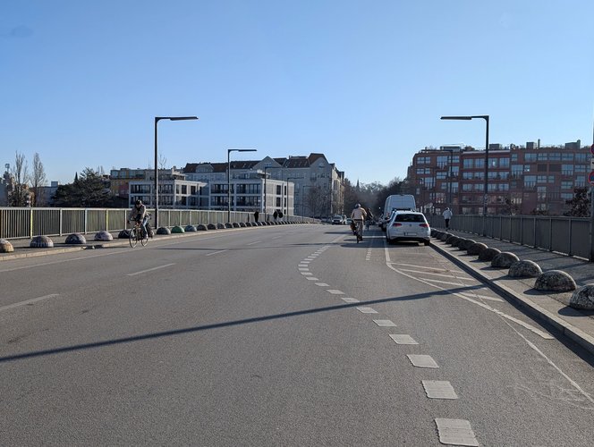 Ansicht der Brücke