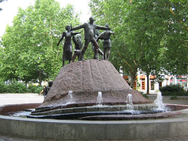 Brunnen auf dem Nettelbeckplatz