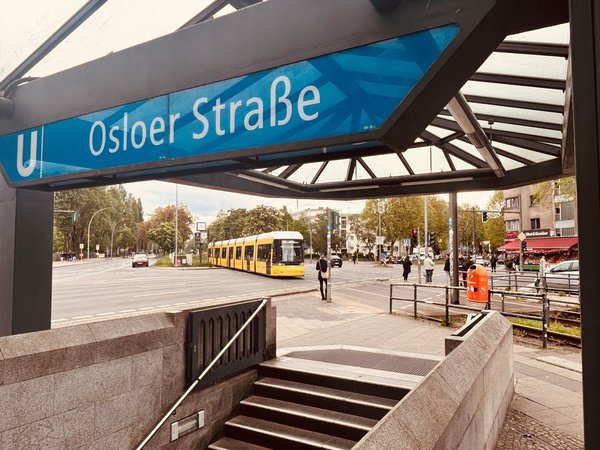 Projekt Kachel – Aufnahme U-Bahnhof Osloer Straße