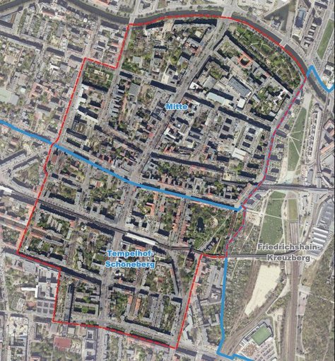 Luftbild Untersuchungsgebiet