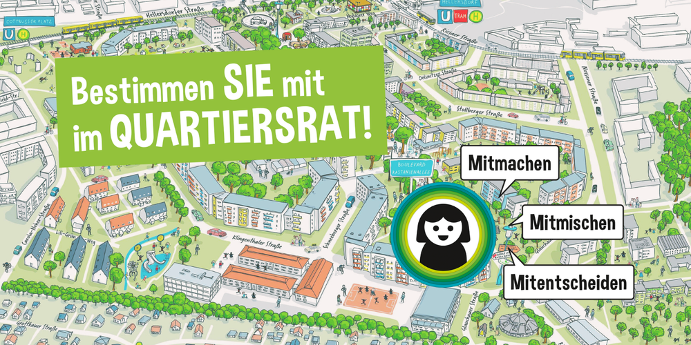 Mehr Informationen über Quartiersratswahl 2025