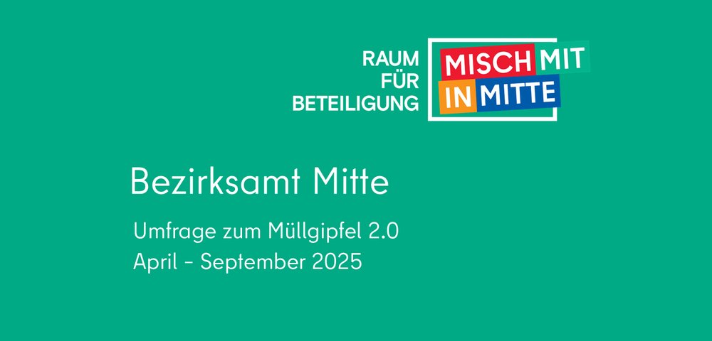 Mehr Informationen über Umfrage zum Müllgipfel 2.0