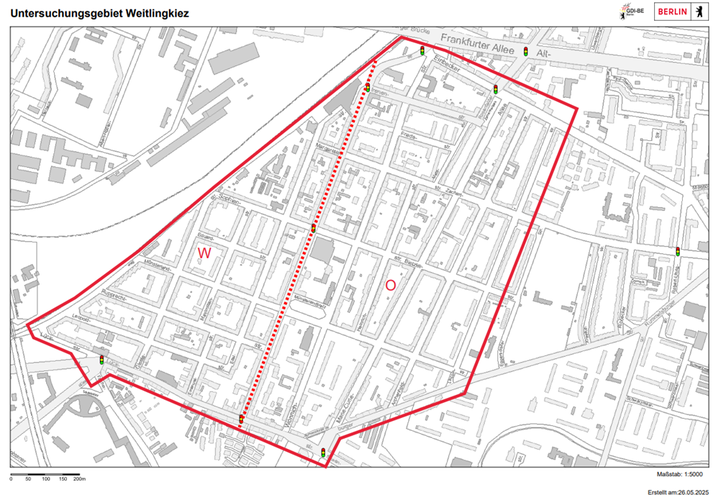 Mehr Informationen über Verkehrsuntersuchung im Weitlingkiez