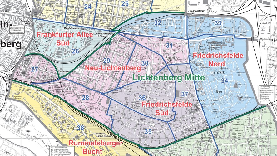 Mehr Informationen über Wanderausstellung: Dein Kiez im Rampenlicht - Lichtenberg Mitte