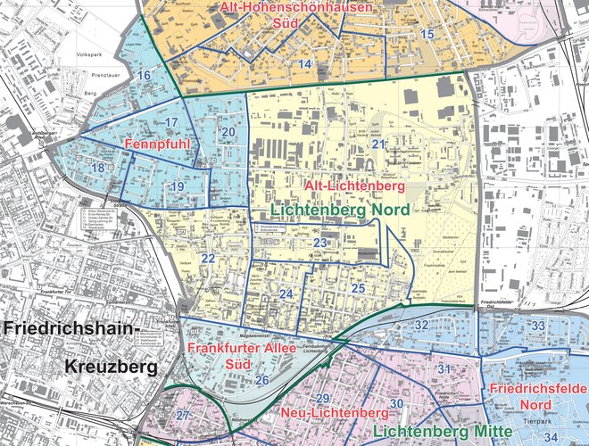 Mehr Informationen über Wanderausstellung: Dein Kiez im Rampenlicht - Lichtenberg Nord