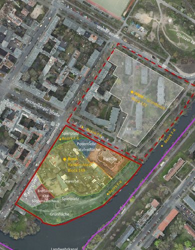 Mehr Informationen über on- und offline Beteiligungsmöglichkeiten für die Erarbeitung des IEK-Ratiborareal
