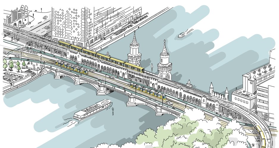 Mehr Informationen über Straßenbahnneubaustrecke Warschauer Straße – Hermannplatz (M10-Verlängerung)
