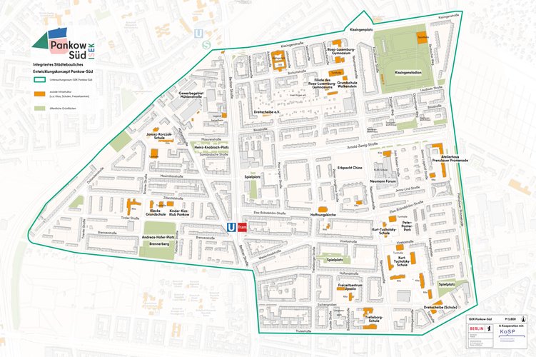 Mehr Informationen über Integriertes Städtebauliches Entwicklungskonzept (ISEK) Pankow-Süd
