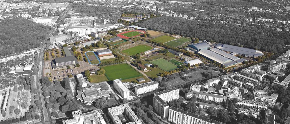 Mehr Informationen über Wettbewerb Sportforum Berlin: Ideensammlung "Friedhofsfläche"