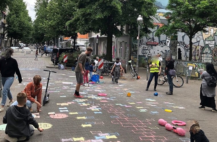 Mehr Informationen über Temporäre Spielstraßen 2021 in Neukölln