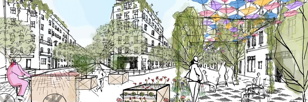 Mehr Informationen über KOOL IM KIEZ - Klimaanpassung im Quartier Pankstraße