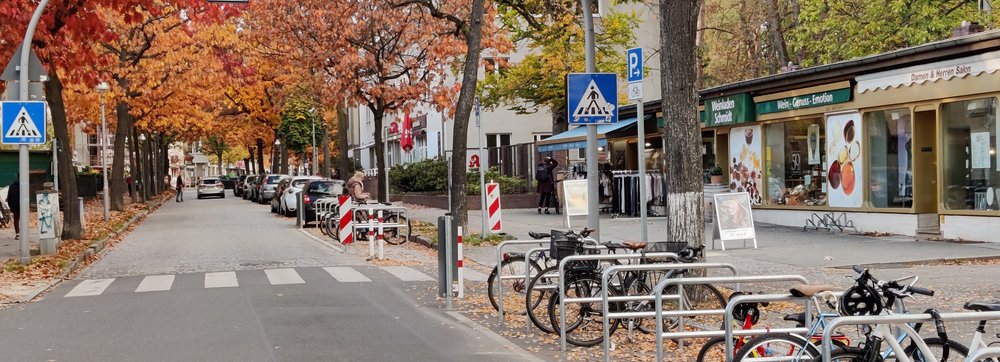 Mehr Informationen über Mobilität und Straßenraumgestaltung im Quartier rund um die Heinsestraße