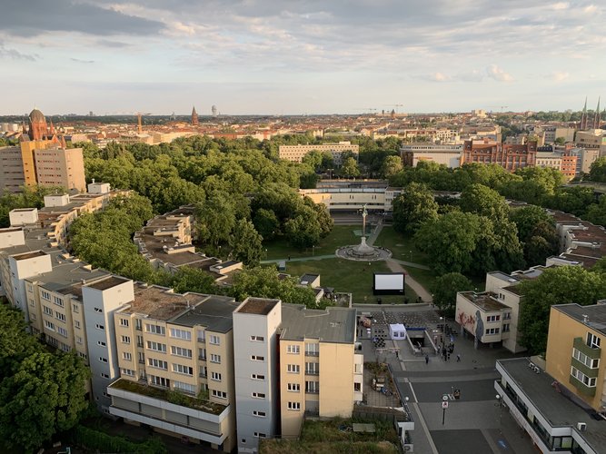 Mehr Informationen über Quartiersverfahren im Rahmen des Städtebauförderprogramms Sozialer Zusammenhalt „QM-Gebiet Mehringplatz"