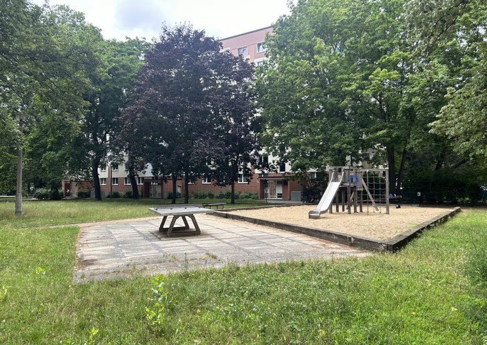 Mehr Informationen über Beteiligung Grünfläche und Spielplatz Neue Blumenstraße 24