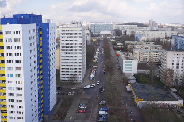 Die Schillingstraße von oben