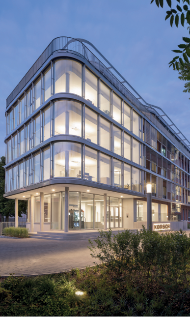 Firmenzentrale der KORSCH AG
