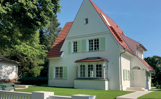 Bild Sanierung einer denkmalgeschützten Villa