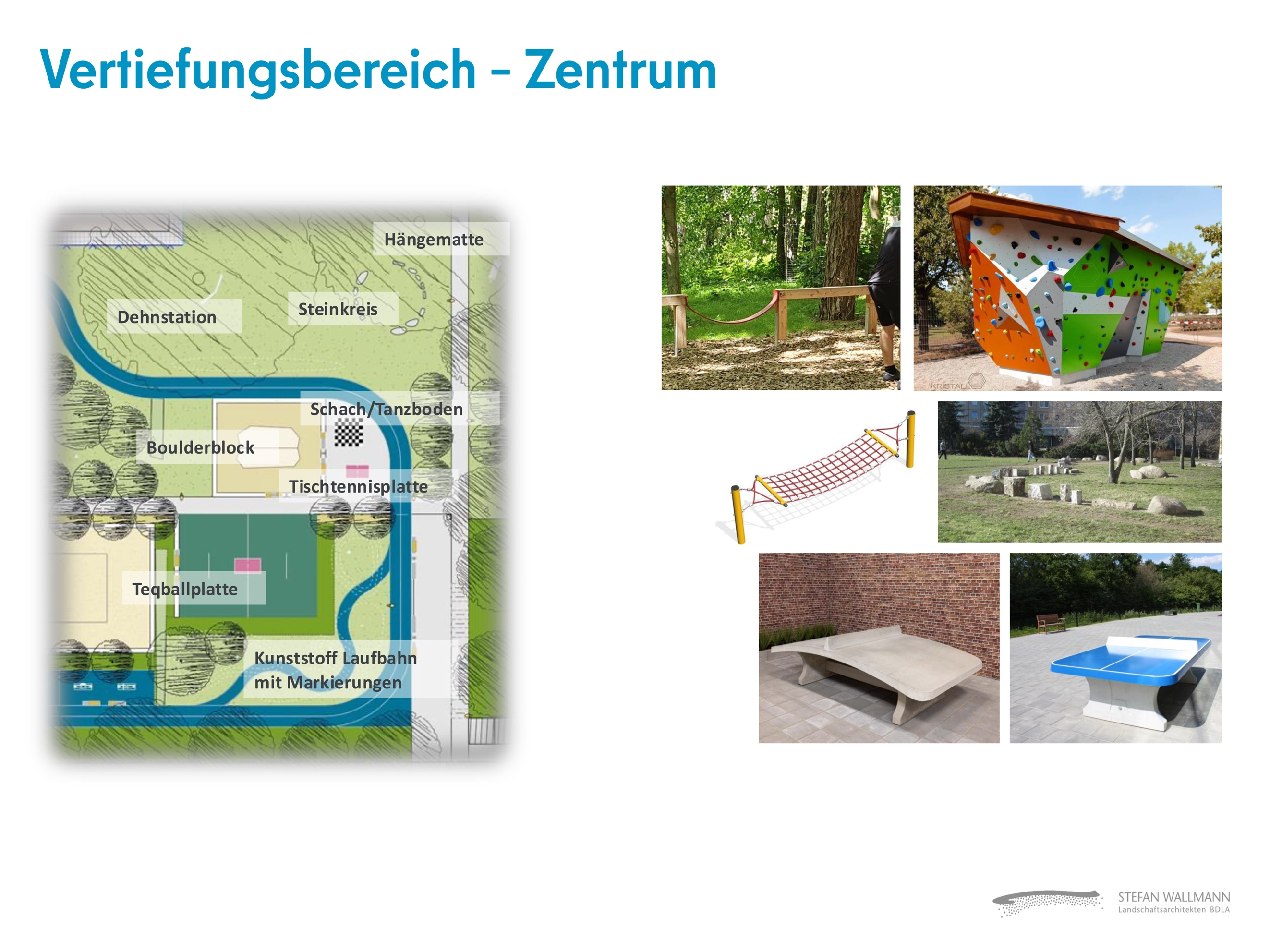 Vertiefungsbereich - Zentrum