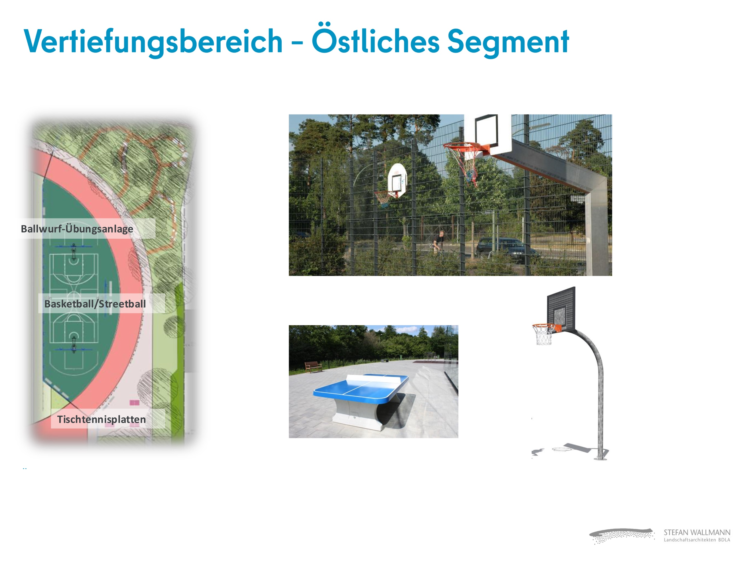Vertiefungsbereich - Östliches Segment