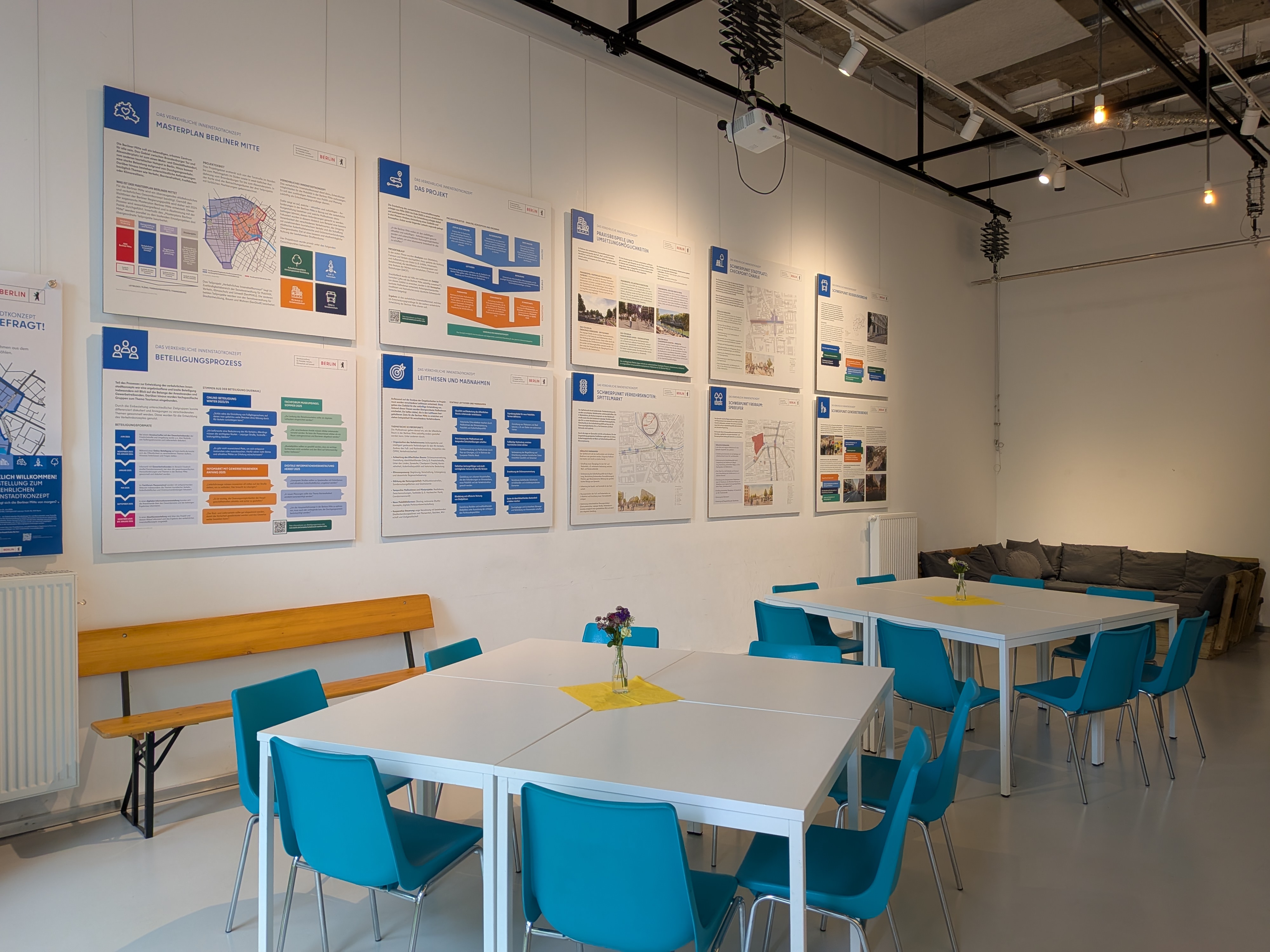 Ausstellung im Kieztreff Leipziger Straße