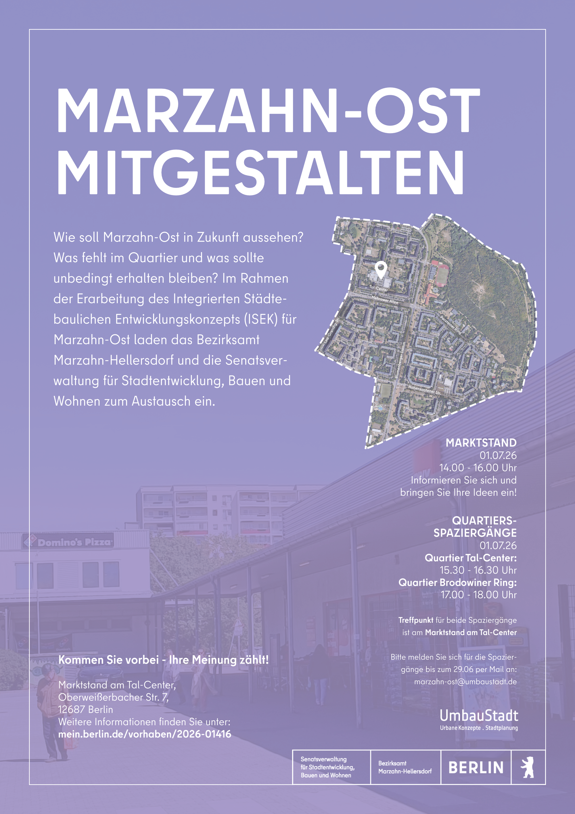 Werbeplakat
