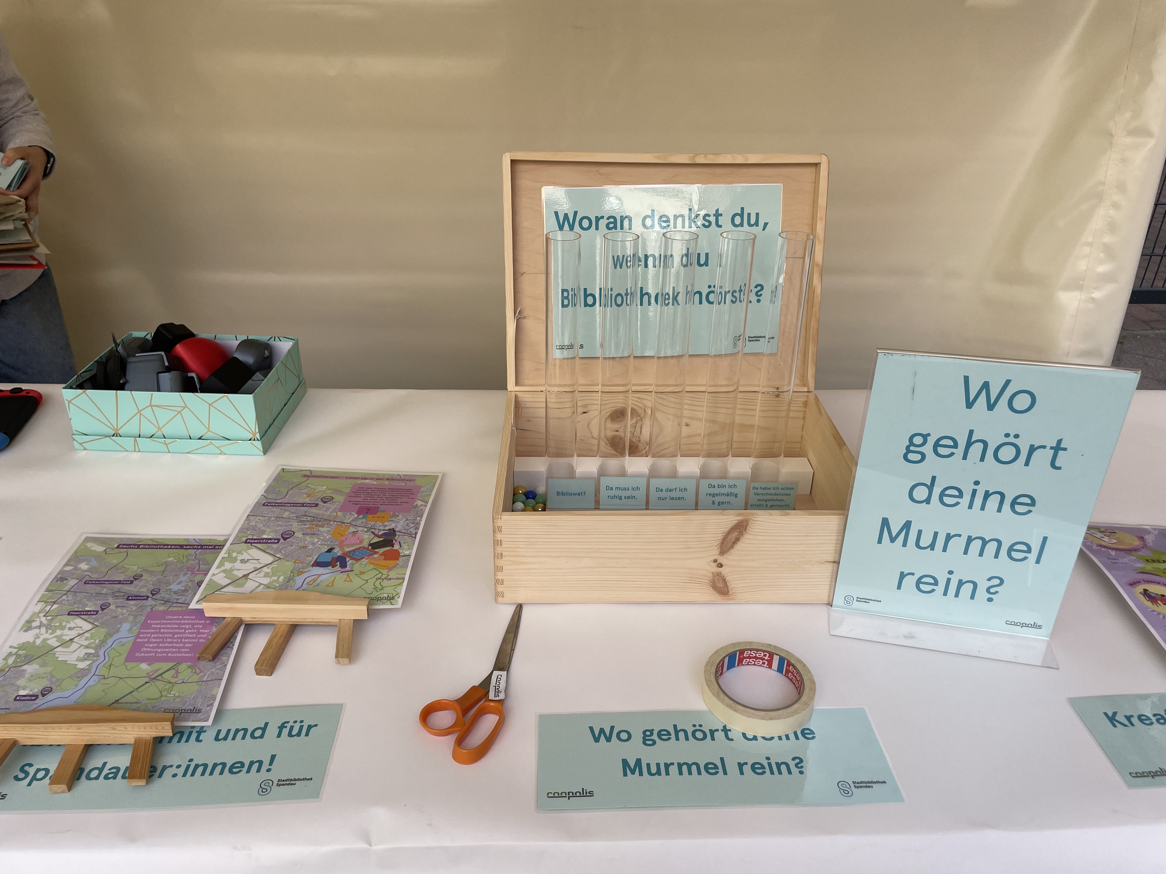 Beteiligung zur Umsetzung des Bibliotheksentwicklungsplans
