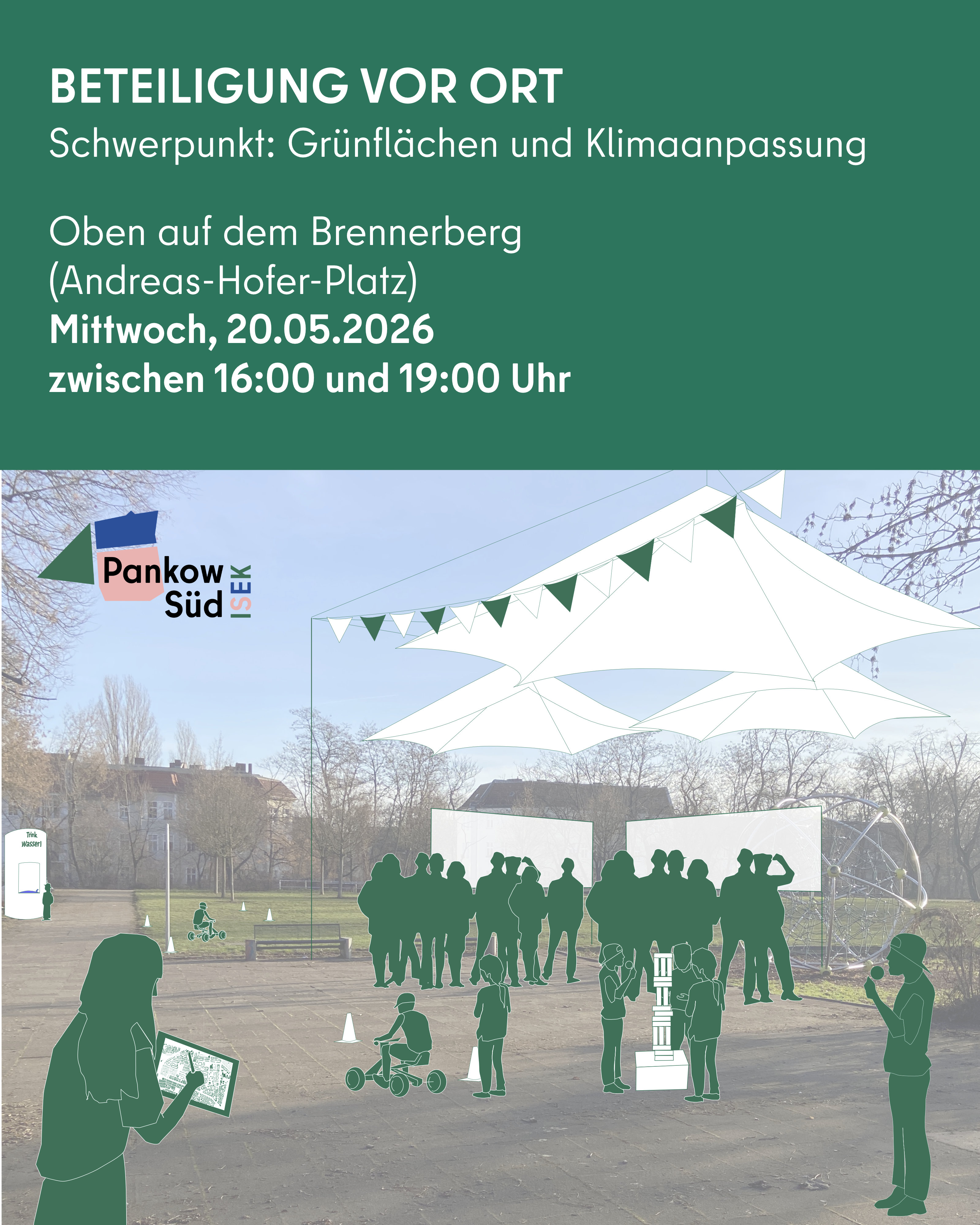Plakat zur Beteiligung auf dem Brennerberg am 20. Mai 2026 von 16 bis 19 Uhr