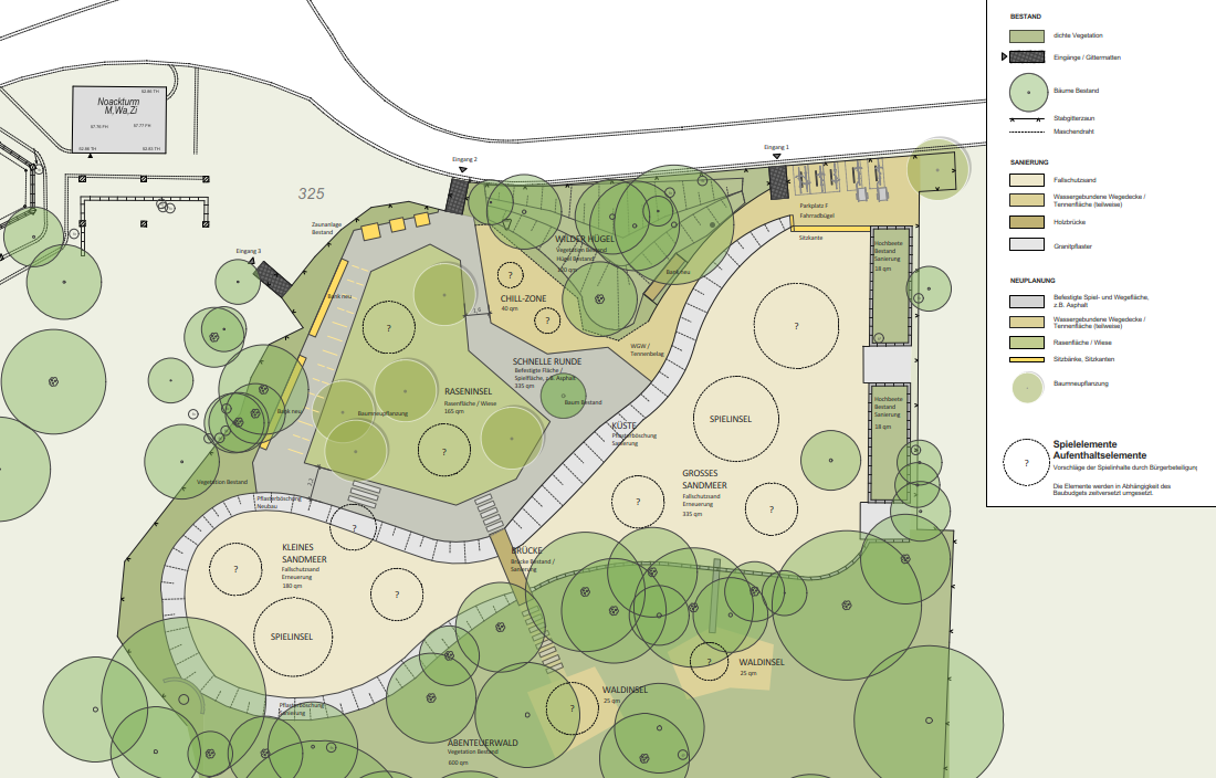 Vorentwurf Spielplatz Britzer Wiesen