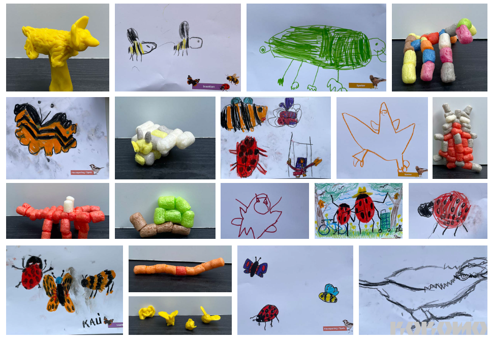 Gestaltungsideen der Kinder