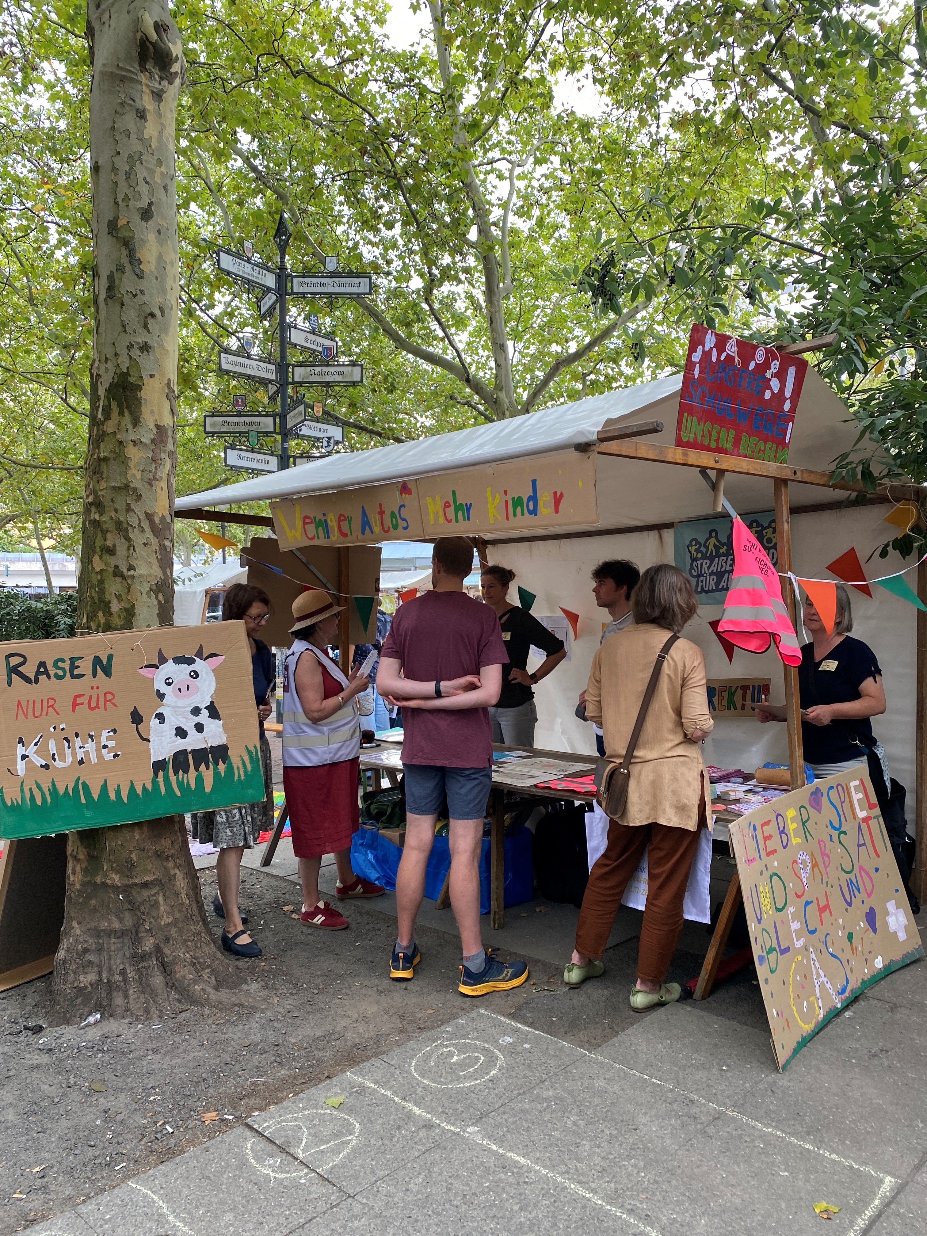 Stand des Netzwerks "Fahrradfreundliches Steglitz-Zehlendorf"