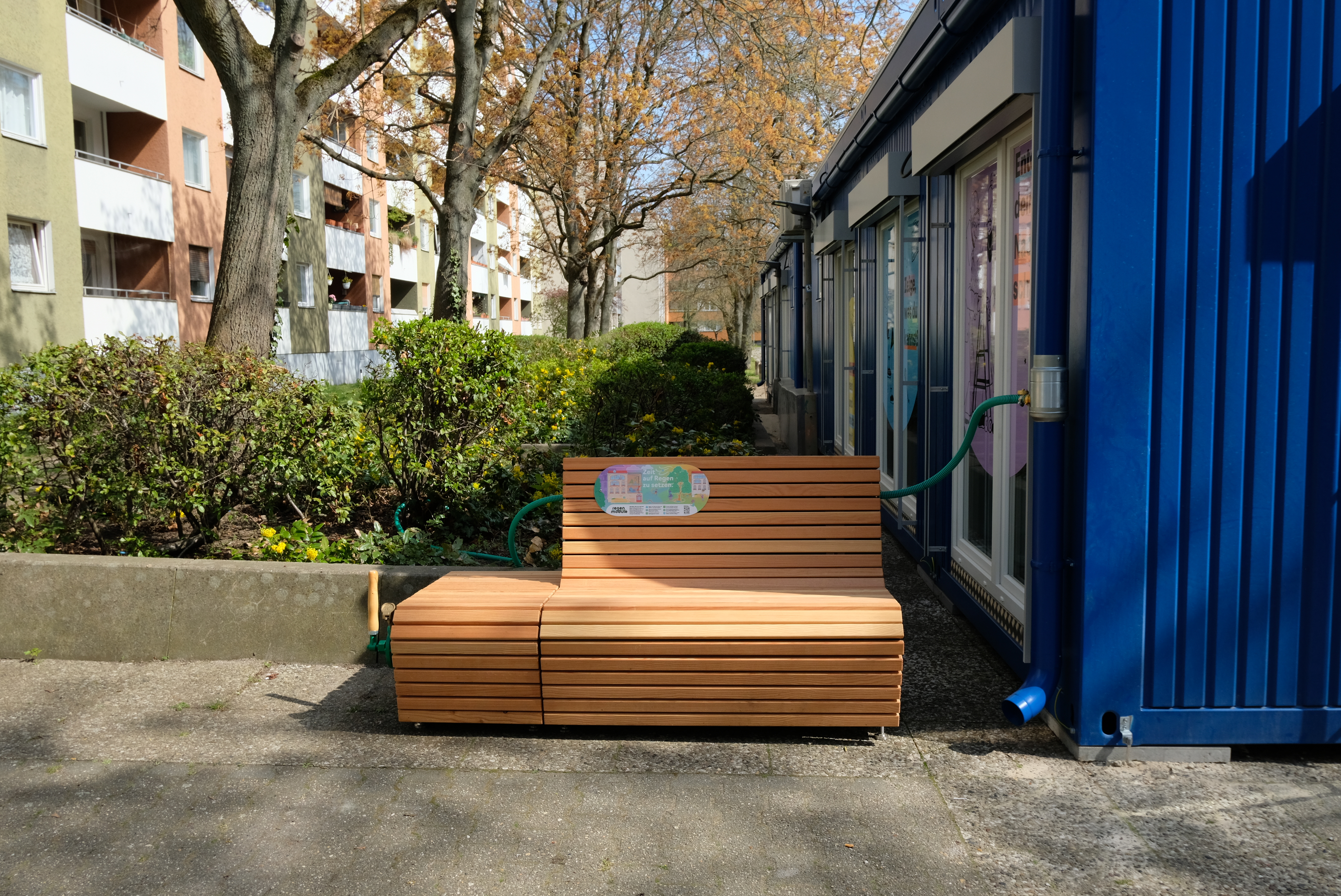 Regenwasserbank ©Ceren Tosun-Arnet